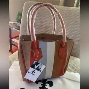Queork Original New Orleans Bag! BNWT! Authentic! Vegan! No longer in production